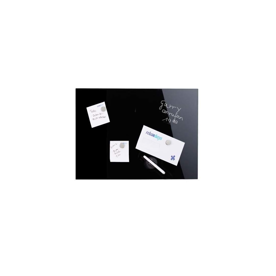 Magnettavla i svart glas | Elektronik - Tillbehör Mobil & Surfplatta - Mobiltillbehör - Mobilkablar - Tillbehör | Pryloteket