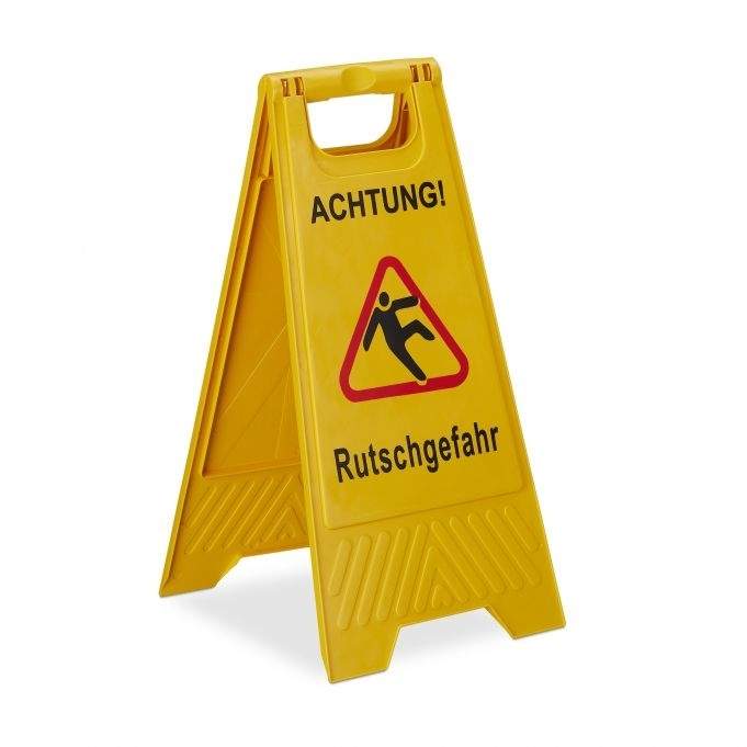 Advarselsskilt Vådt gulv