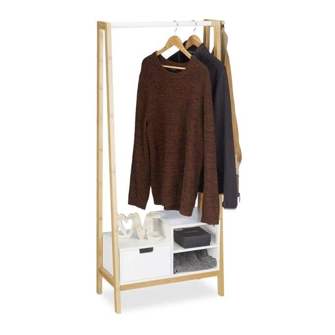 Klädställ med hylla | Mode & Accessoarer - Kläder - Klänningar | Pryloteket