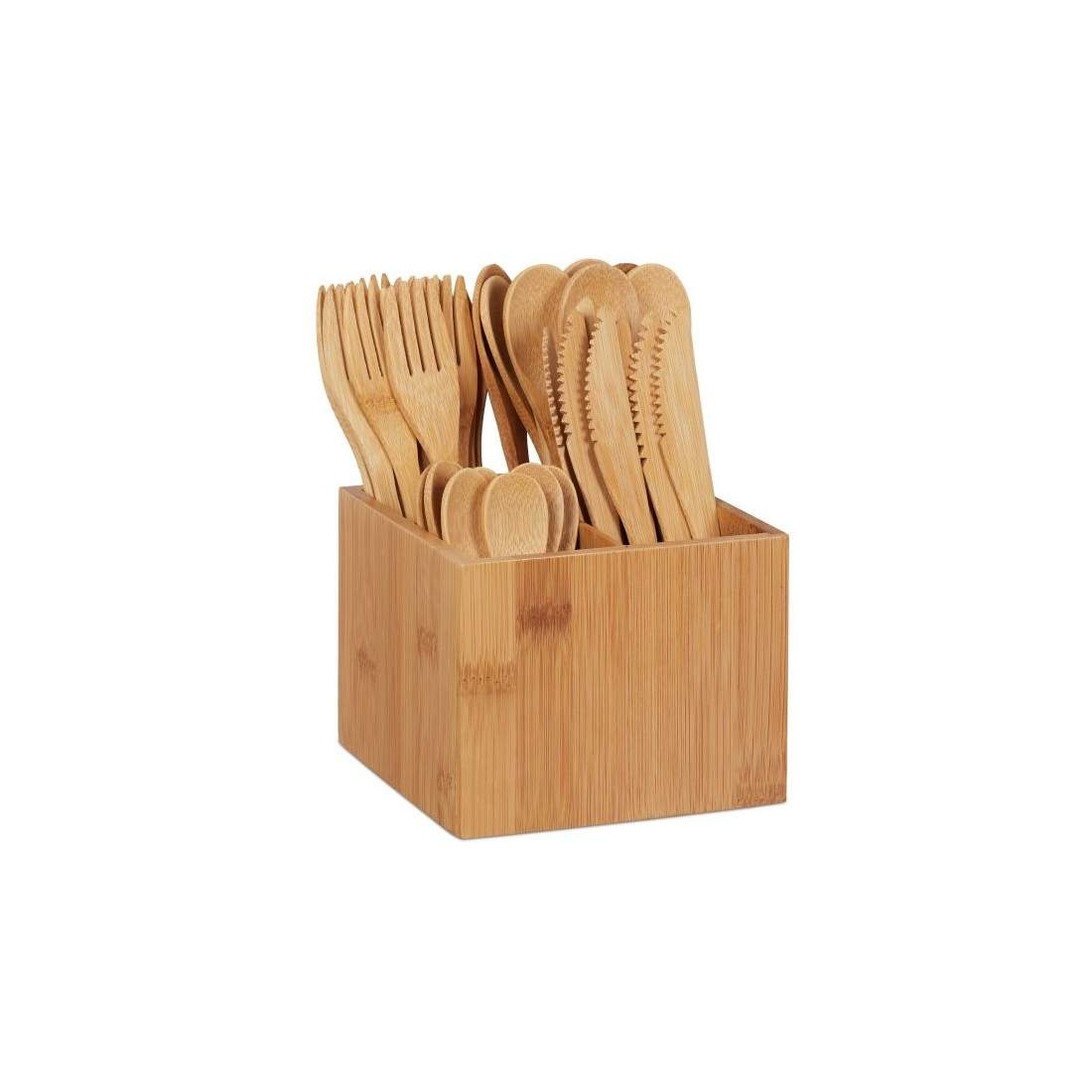 Bestick bambu | Hem & Hobby - Hem & Hushåll - Kök - Servering - Bestick | Pryloteket