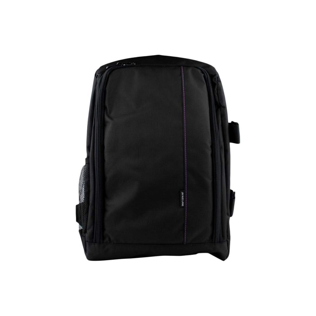 Kameraryggsäck med regnskydd - Lila