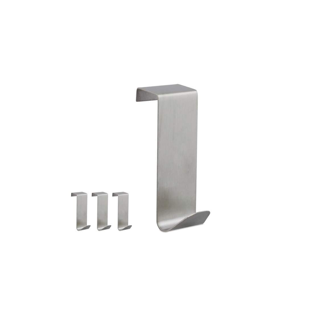 Dörrkrok i rostfritt stål - 4 st | Hem & Hobby - Hem & Hushåll - Textil - Handdukar | Pryloteket