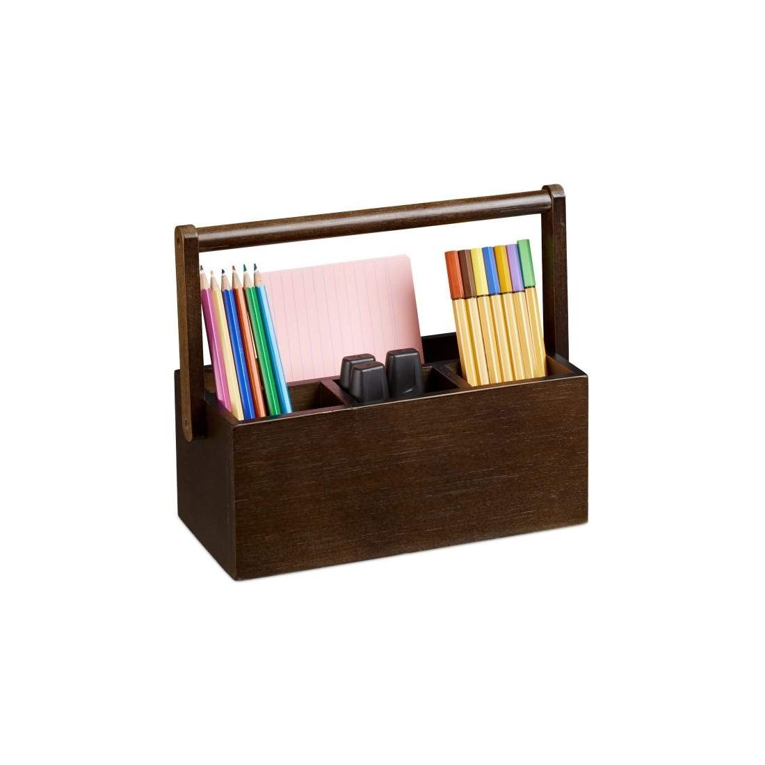 Bambu pennhållare med handtag | Hem & Hobby - Skola & Fritid - Pennfodral | Pryloteket