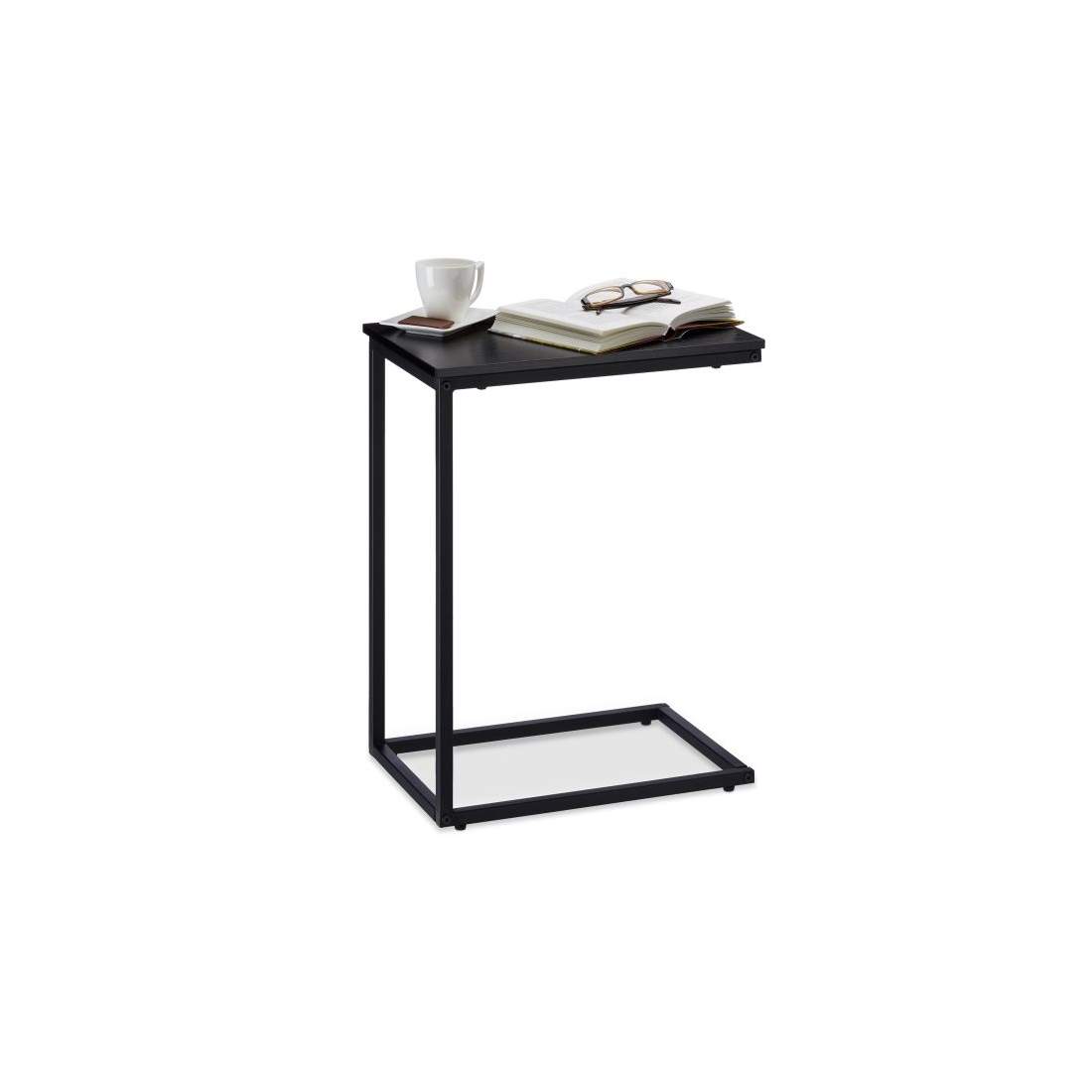Sidobord svart med metallfot | Leksaker & Spel - Leksaker - Gosedjur & Nallar - Film | Pryloteket