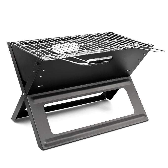 Bærbar sammenfoldelig grill