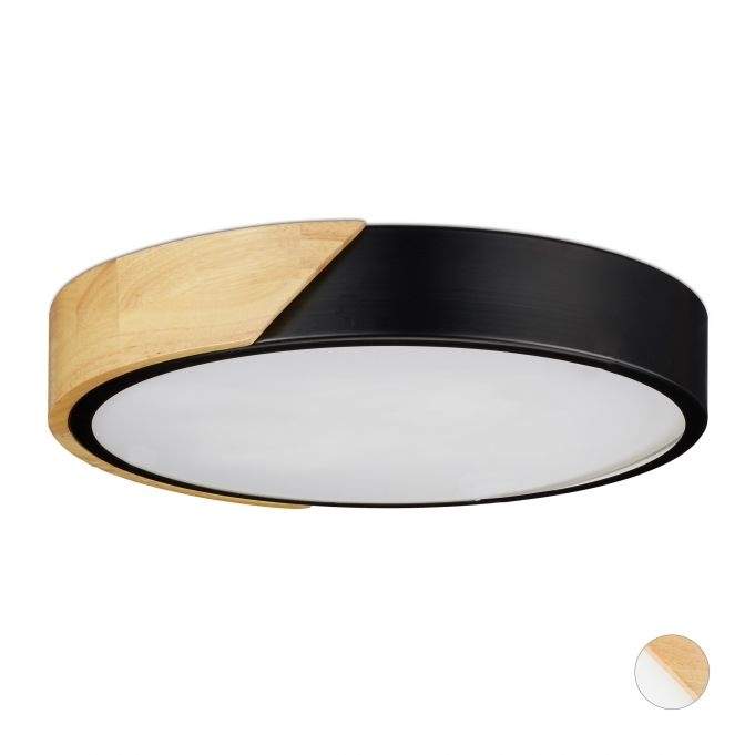 Rund LED loftslampe med 18 LED'er