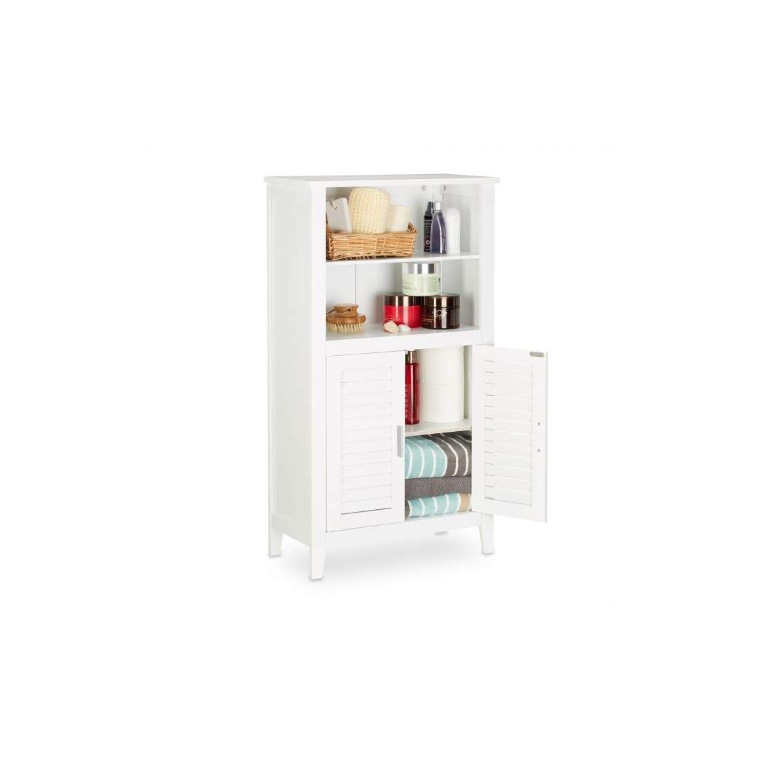 Badrumsskåp vit LAMELL | Elektronik - Tillbehör Mobil & Surfplatta - Mobiltillbehör - Mobilkablar - Tillbehör | Pryloteket