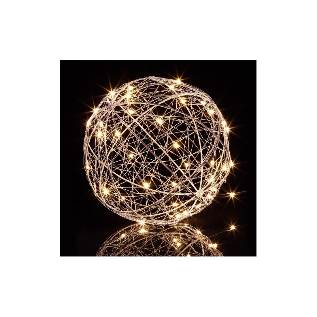 LED dekorationskula 20 cm | Sport & Fritid - Friluftsliv & Camping - Belysning | Pryloteket