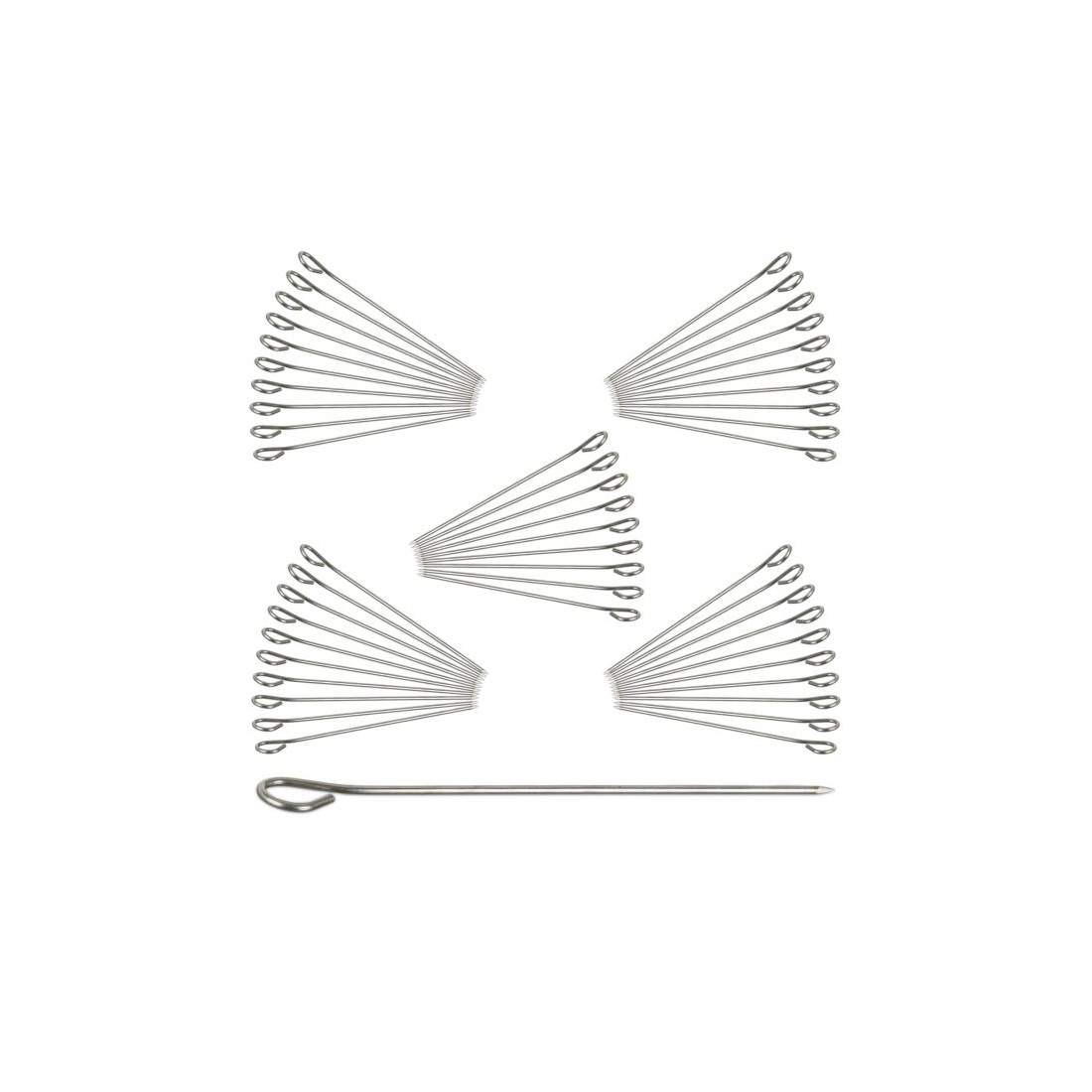 Rostfria kavel - 50 st | Hem & Hobby - Hem & Hushåll - Kök | Pryloteket