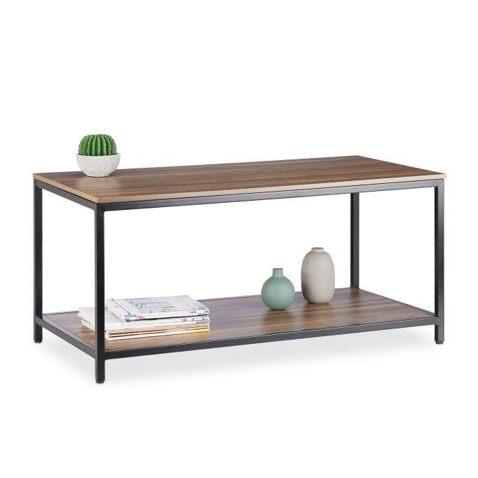 Sofabord med metalstel
