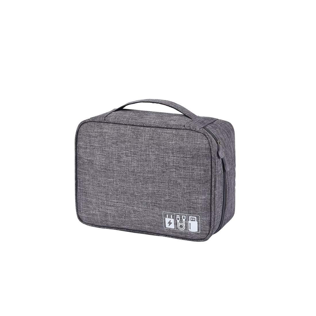 Elektronikväska, Grå | Elektronik - Datortillbehör - Sladdväskor | Pryloteket