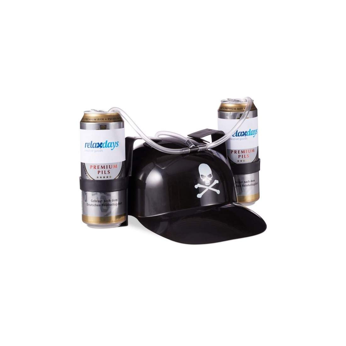 Ölhjälm pirat | Hem & Hobby - Hem & Hushåll - Kök - Servering - Sugrör | Pryloteket