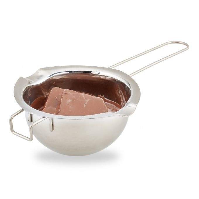 Smeltebeholder lavet af rustfrit stål