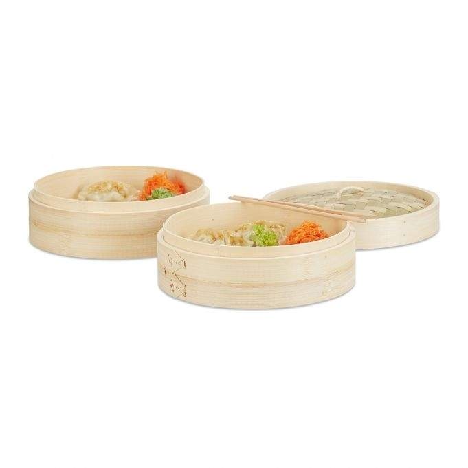 Bambuhöyrystin, halkaisija 24 cm