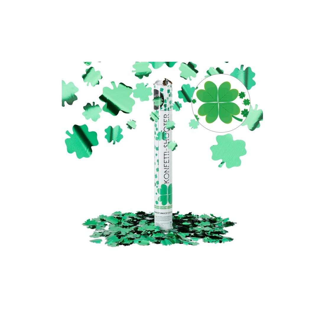 Konfettikanon fyrklöver | Hem & Hobby | Pryloteket
