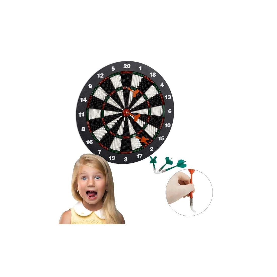 Darttavla soft dart 42 cm | Hem & Hobby | Pryloteket