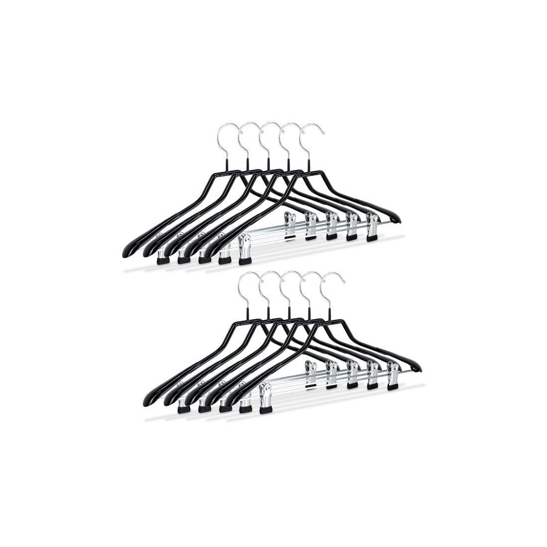 set med 10 häftklamrar svarta halkfria | Mode & Accessoarer - Kläder | Pryloteket