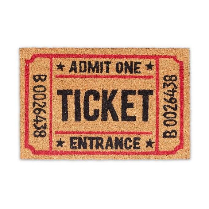 Dørmåtte kokosfiber billet