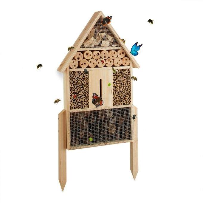 Insekthotel naturlig størrelse L