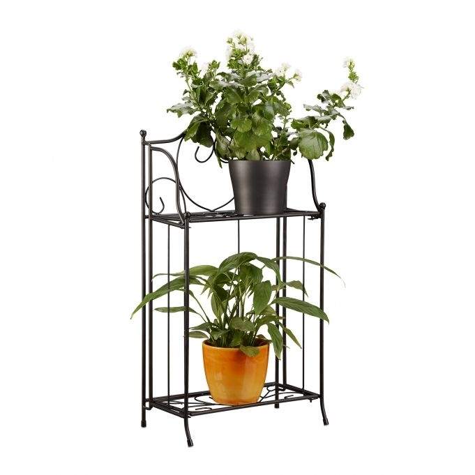 Blomsterstander Metal 2 hylder