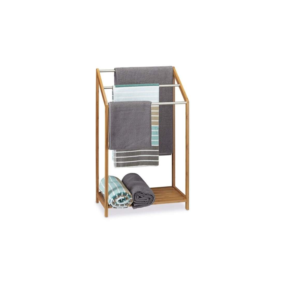Handdukshängare bambu 3 barer | Elektronik - Tillbehör Mobil & Surfplatta - Mobiltillbehör - Mobilkablar - Tillbehör | Pryloteket