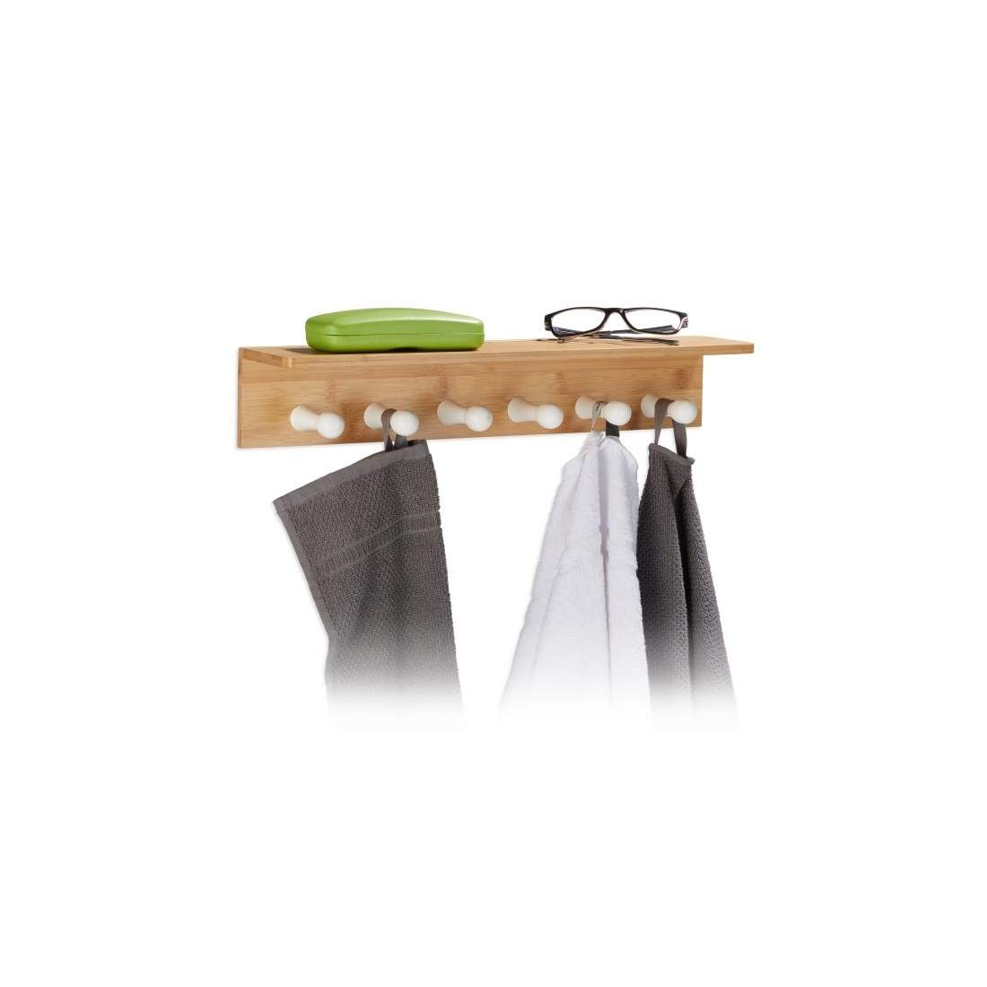 Bambu handdukstork för väggen | Hem & Hobby - Hem & Hushåll - Badrum | Pryloteket