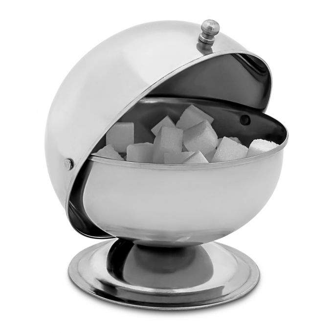 SØD sukkerskål i rustfrit stål