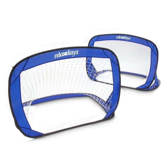 Pop-up fodboldmål i sæt af 2