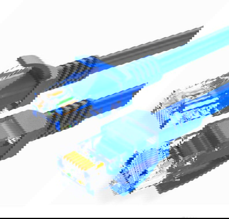 400 cm Cat5e 1000 Mbps Ethernet/netværkskabel - Blå