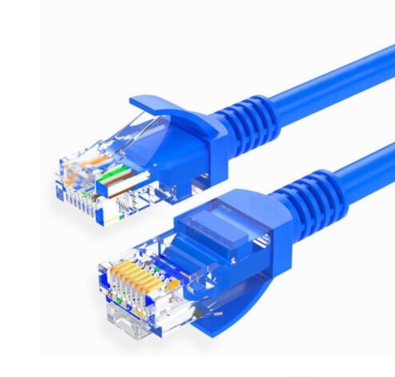 400 cm Cat5e 1000 Mbps Ethernet / Verkkokaapeli - Sininen