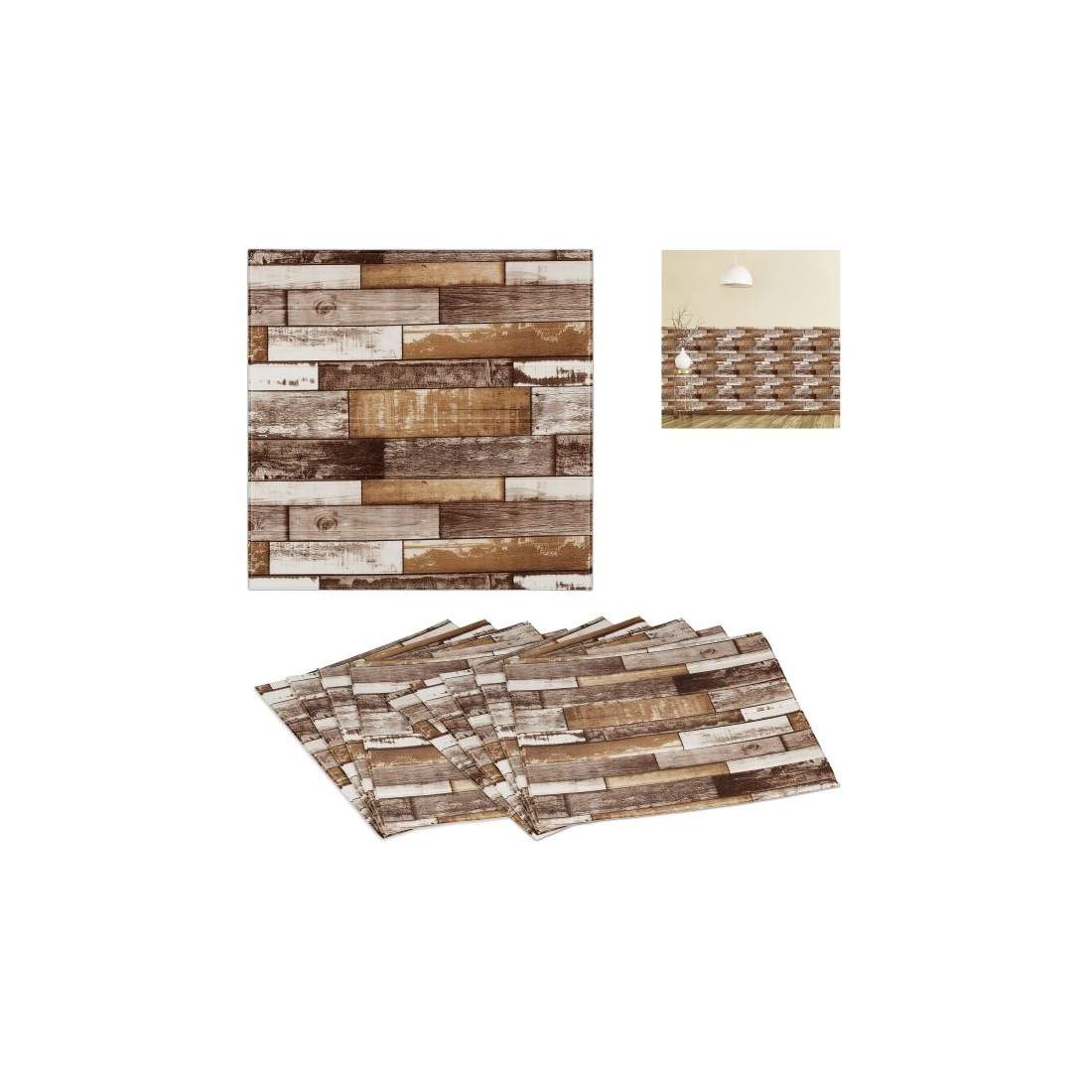 Väggpaneler i trälook om 10 st | Hem & Hobby | Pryloteket