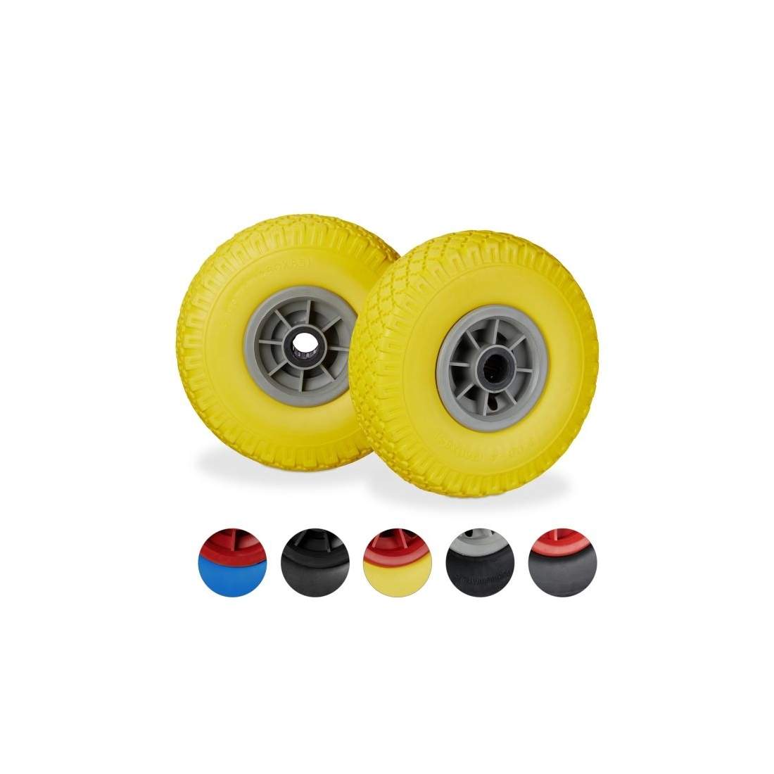 Skottkärra hjul 2 st. | Hem & Hobby - Hem & Hushåll - Trädgårdsartiklar - Skottkärror - Skottkärrehjul | Pryloteket