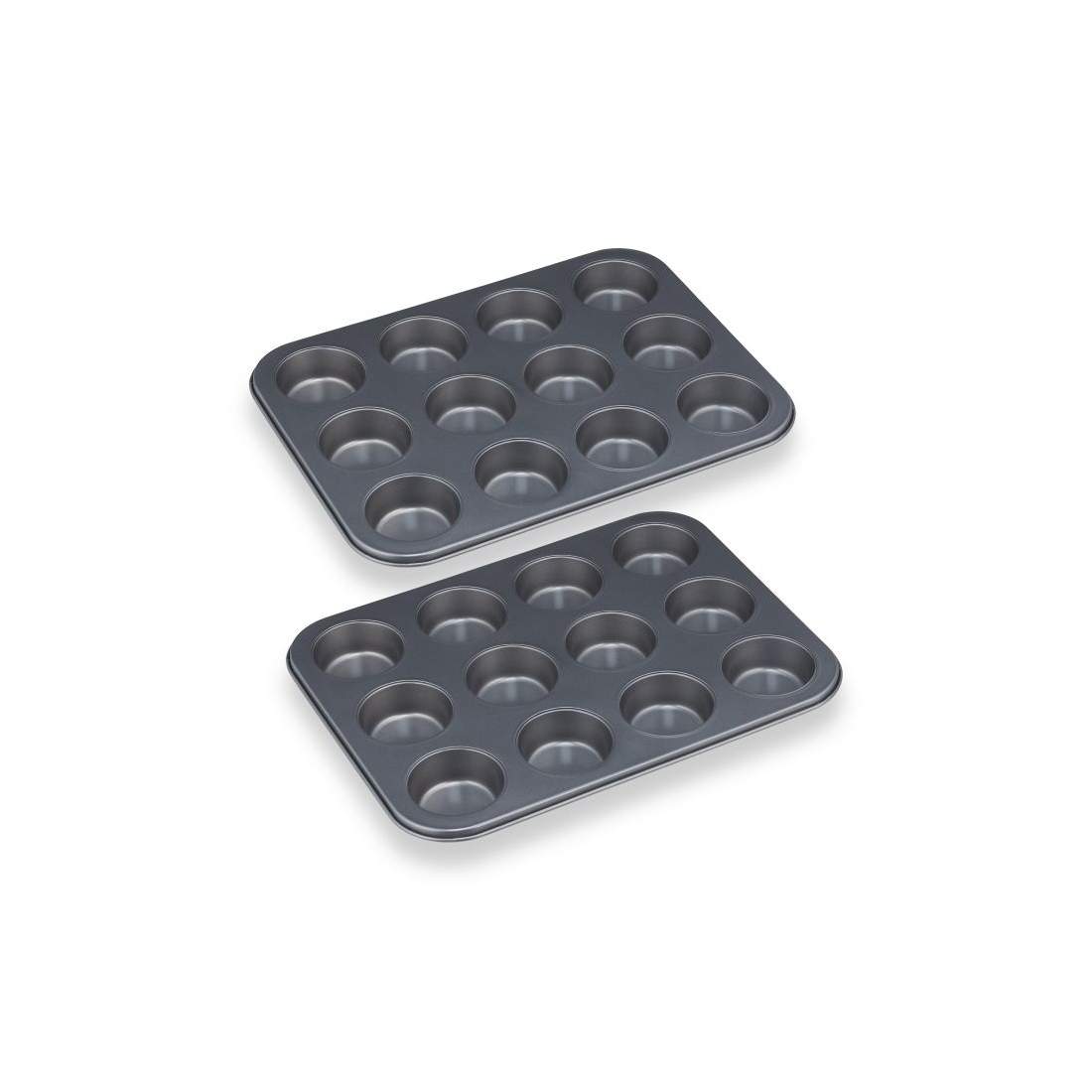 Set med 12 muffinsformar i ett set om 2 | Hem & Hobby - Hem & Hushåll - Kök - Köksredskap - Ugnsformar - Bakformar | Pryloteket
