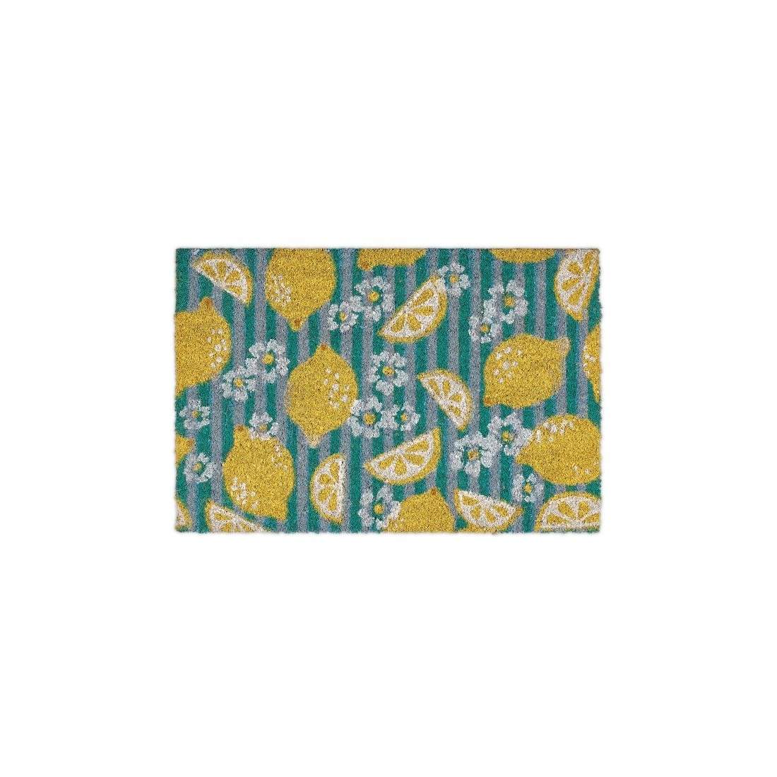 Dörrmatta kokosfiber citroner | Hem & Hobby - Hem & Hushåll - Inredning & Dekoration - Dörrmattor | Pryloteket