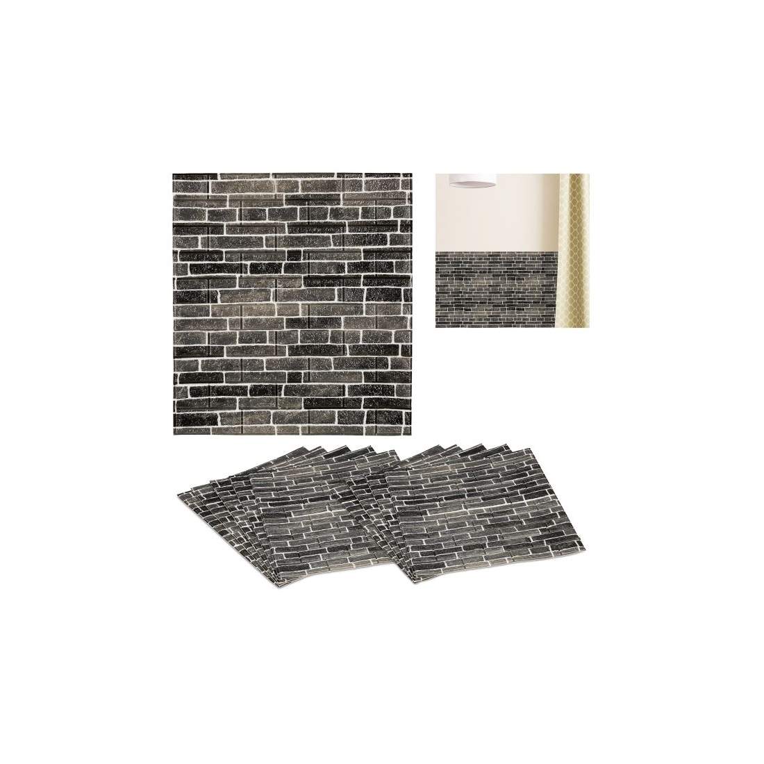 10 väggpaneler stenvägg | Hem & Hobby | Pryloteket