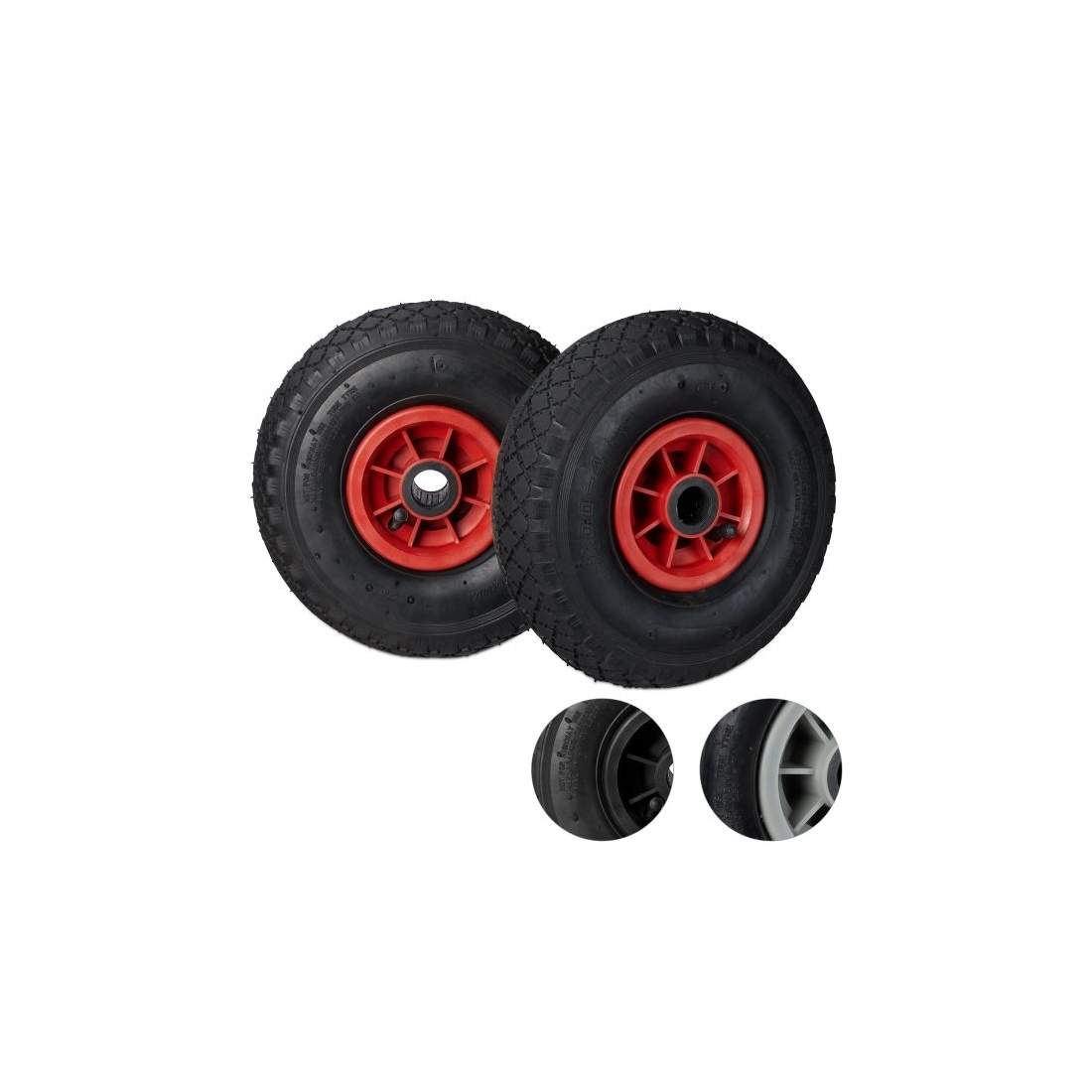 Skottkärrehjul PU-gummi, 2 st. | Hem & Hobby - Hem & Hushåll - Trädgårdsartiklar - Skottkärror - Skottkärrehjul | Pryloteket