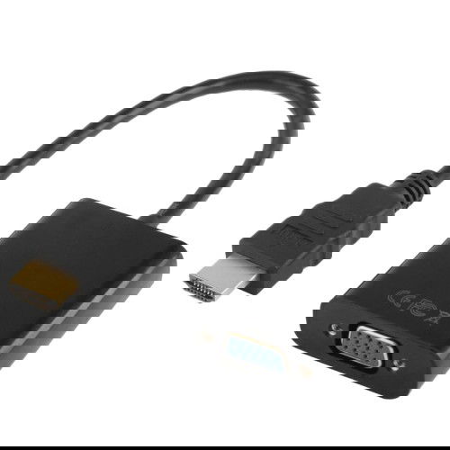 HDMI til VGA Adapter med Audio Input