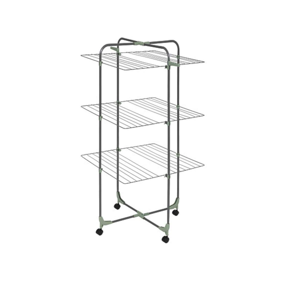 Torkställning med Hjul - 30 m | Hem & Hobby - Hem & Hushåll - Tvätt - Torkställningar | Pryloteket