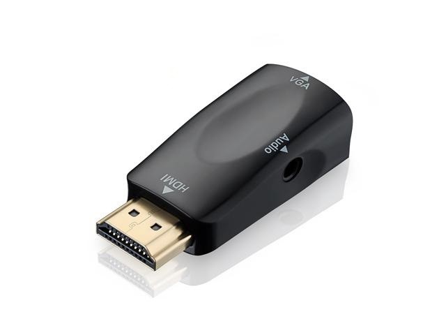 HDMI til VGA med Audio Input - Mini