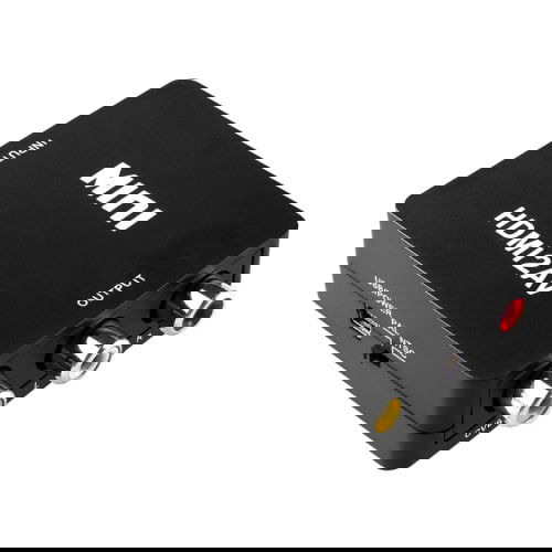 HDMI til AV Adapter - (3x RCA) NTSC / PAL Kompatibel - Sort