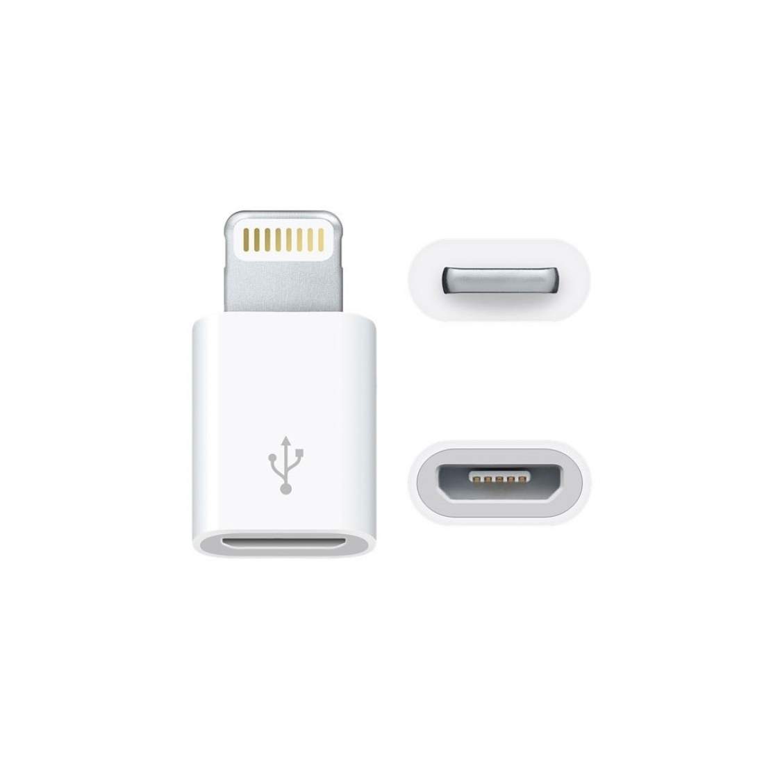 Micro-USB till Lightning Adapter - Vit | Elektronik - Kablar & Adaptrar - Adaptrar & Signalomvandlare - Lightning | Pryloteket