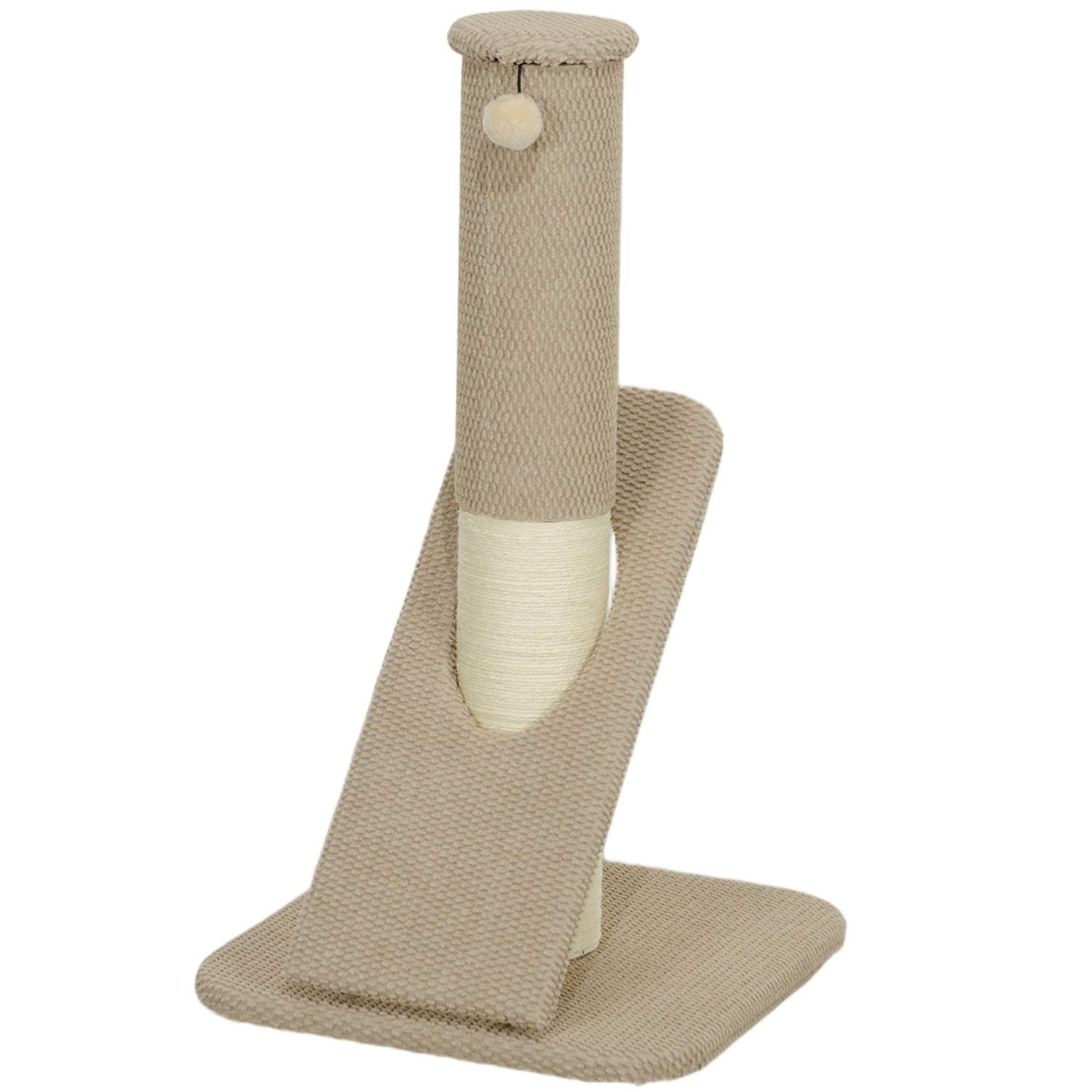 Kradsestolpe, 84 cm kradsestolpe, sisal kat kradsestolpe med legebold, kradsestolpe til katte, katte kradsemøbler, indendørs, cr