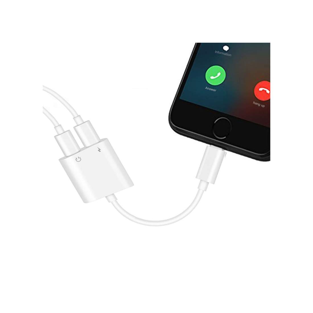 Splitter kompatibel med Apple - 2x Lightning | Elektronik - Kablar & Adaptrar - Splitters | Pryloteket