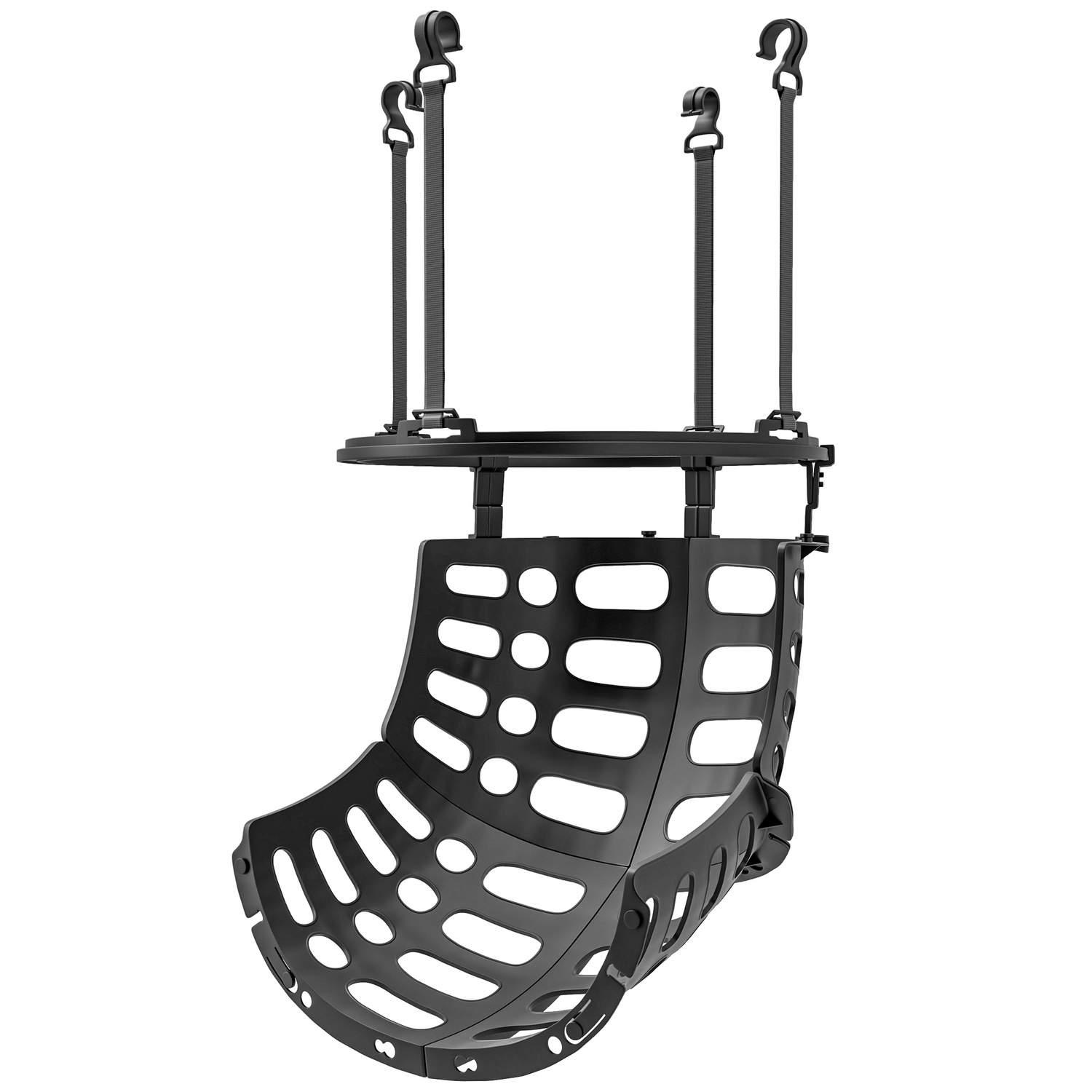 Basketball Rebounder, 360° roterende Basketball Rebound-tilbehør, Basketball Rebound-system til basketballskydning, med Rebound-