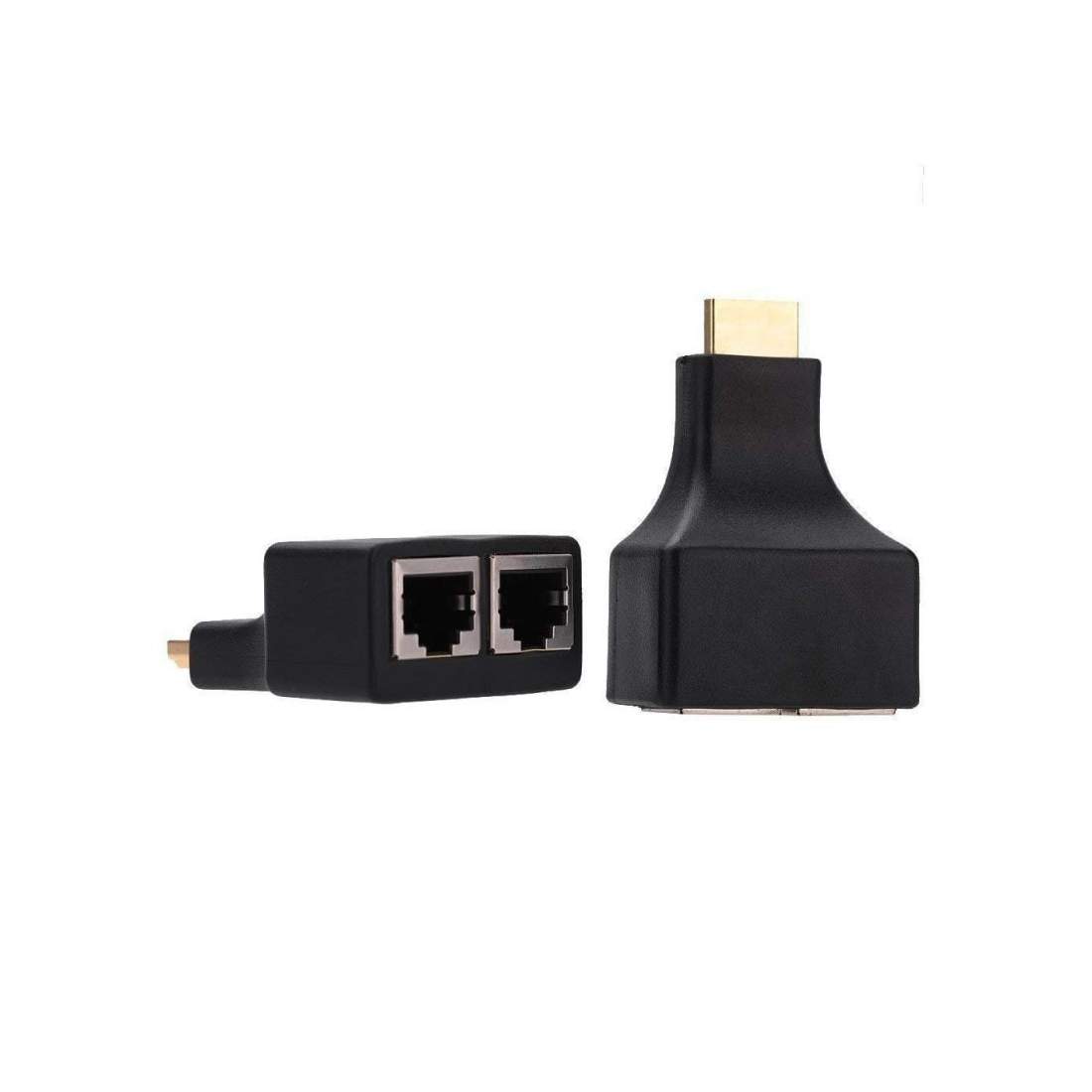 2x HDMI till RJ45 Dual Port Förlängare upp till 30m | Elektronik - Kablar & Adaptrar - Adaptrar & Signalomvandlare - Video | Pryloteket