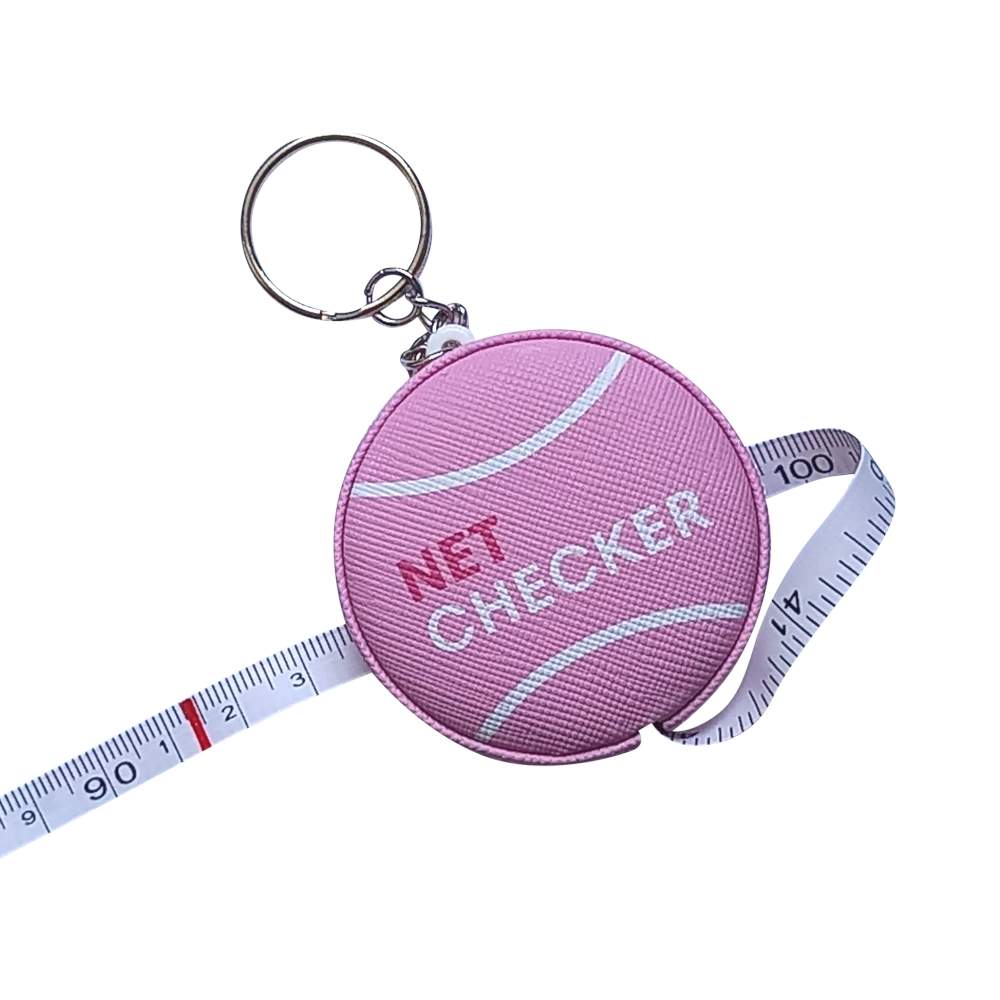 Højdemålebånd til tennis - Pink