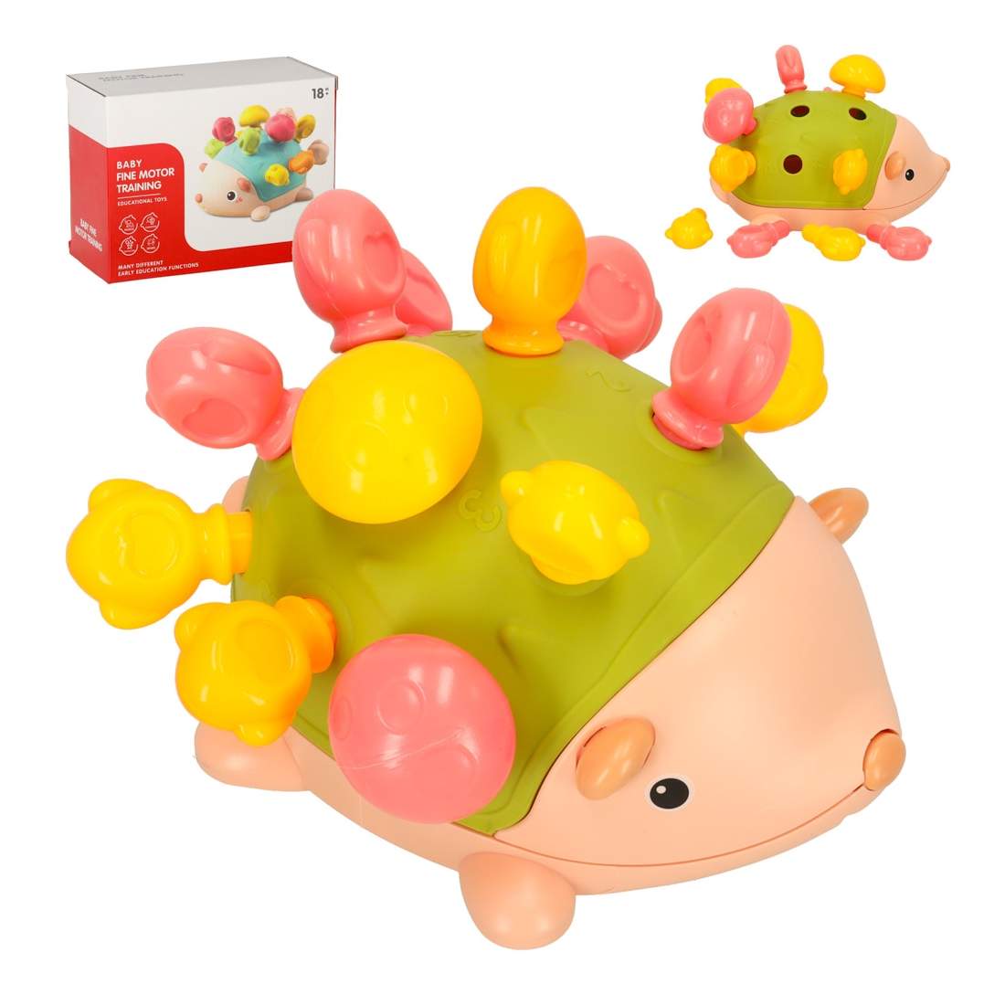 Sensorisk igelkott pedagogisk montessori grön | Hem & Hobby - Husdjur - Katt | Pryloteket