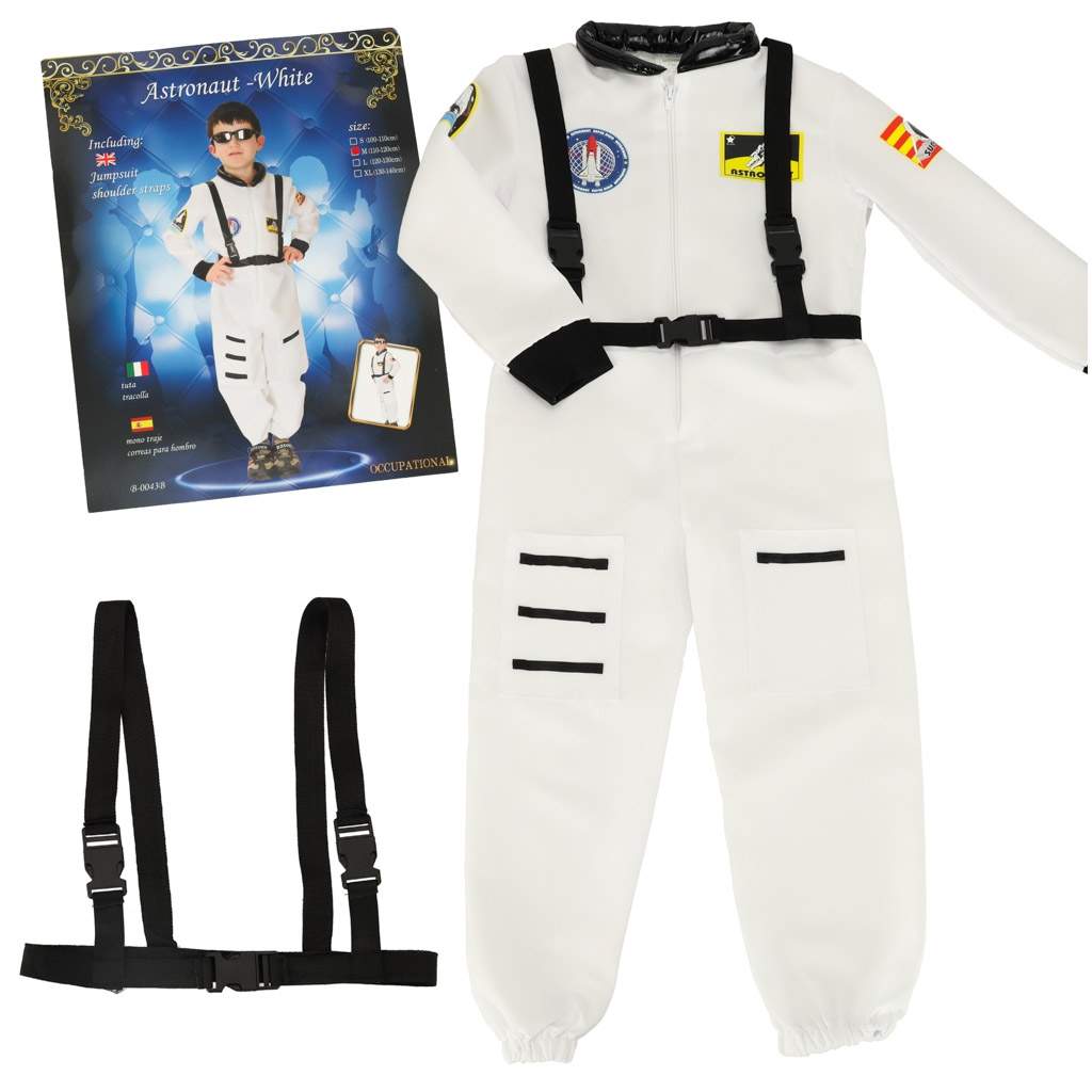 Karneval astronaut kostume størrelse M