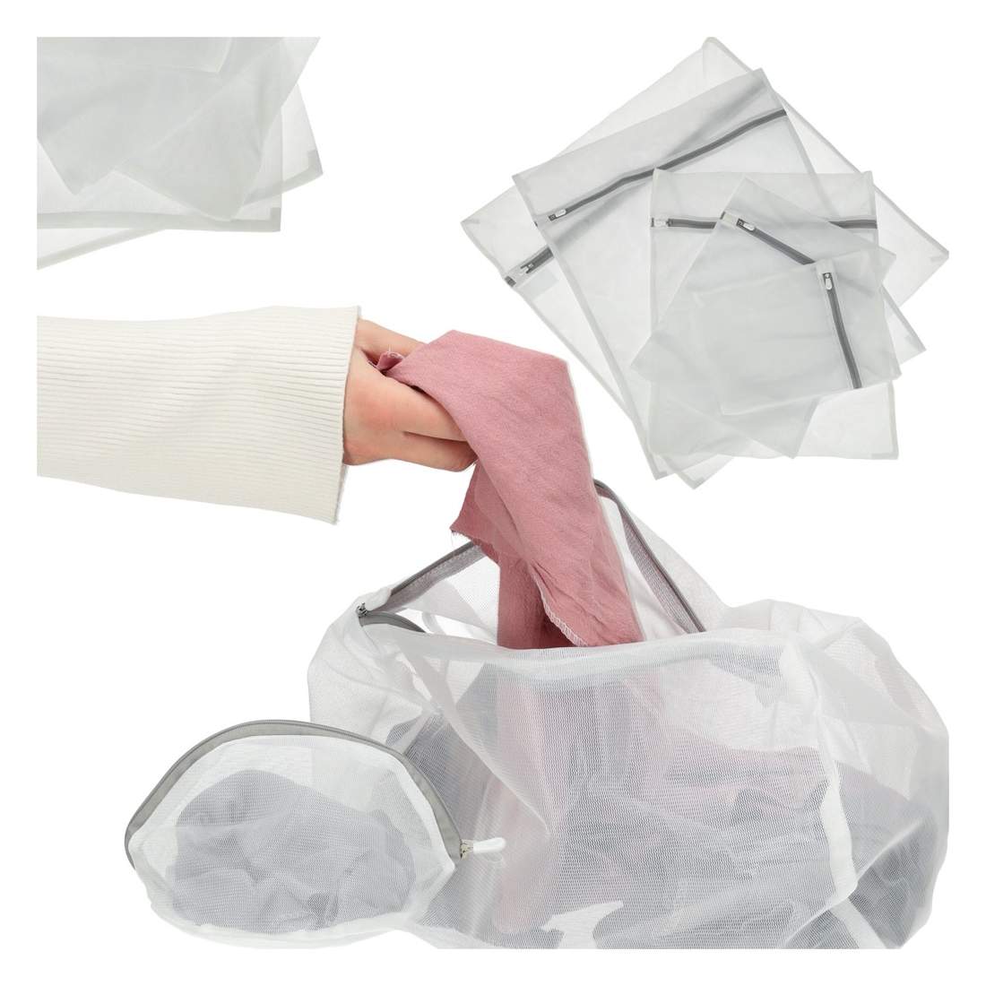Tvättpåse tvättpåsar 9 st.