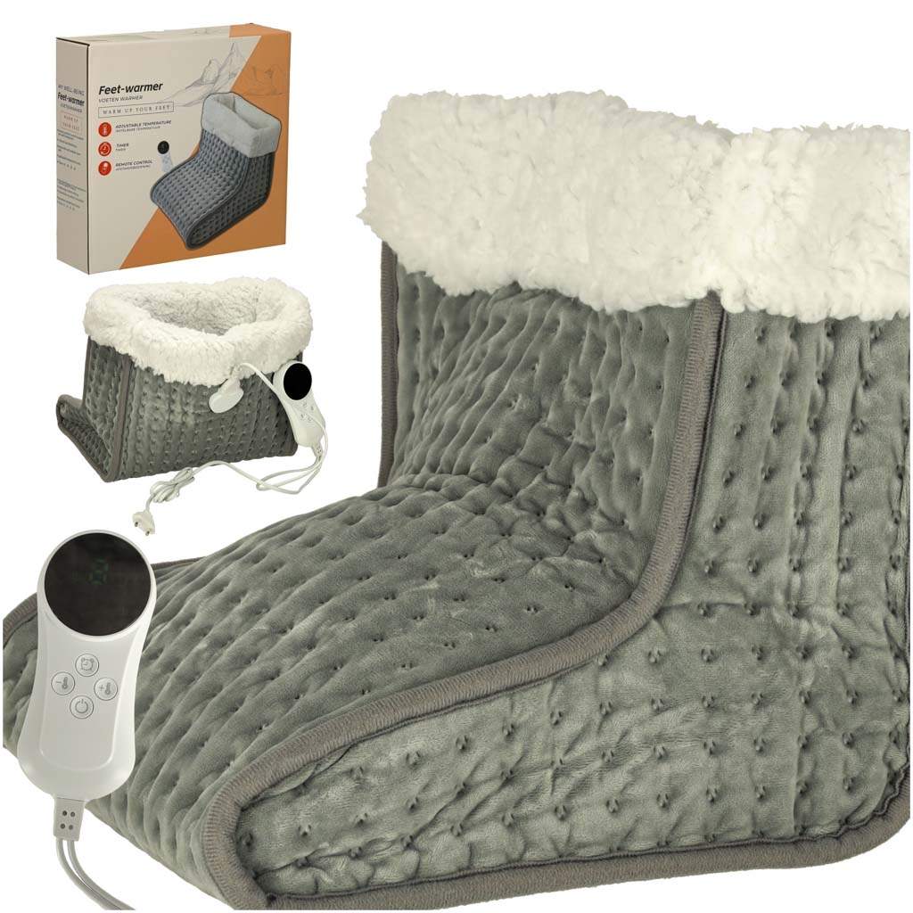 Elektrisk skofotvärmare med termostat | Hälsa & Skönhet - Personvård - Vård & Rehabilitering - Hållning | Pryloteket